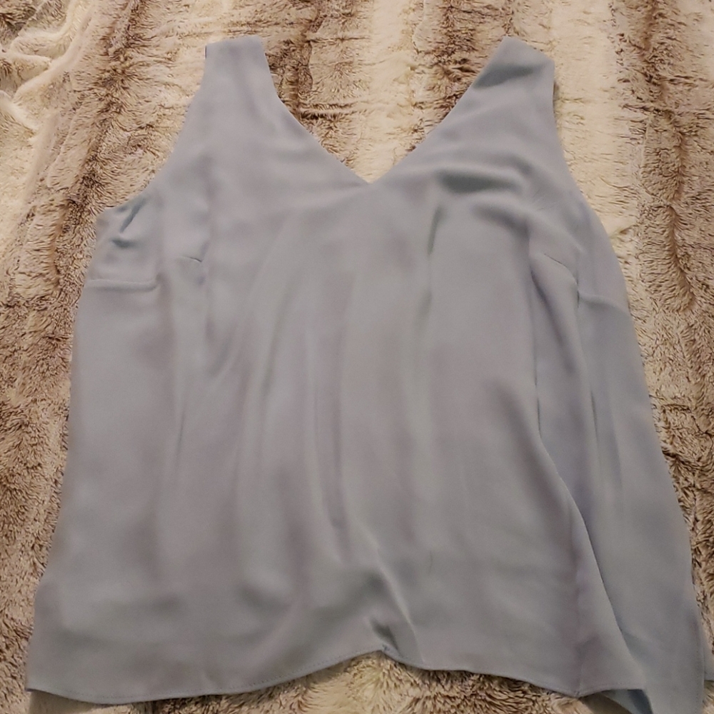 Limited Sleeveless Dress Blouse w Splitside Detail